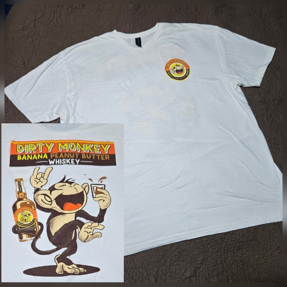Dirty Monkey Banana Peanut Butter Whiskey, 2XL